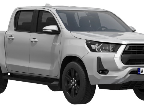 Toyota Hilux Hybrid 48V 2024 3D Model