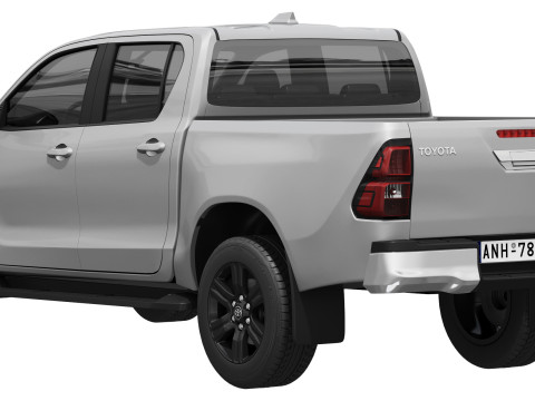 Toyota Hilux Hybrid 48V 2024 3D Model