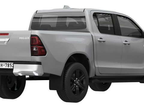 Toyota Hilux Hybrid 48V 2024 3D Model