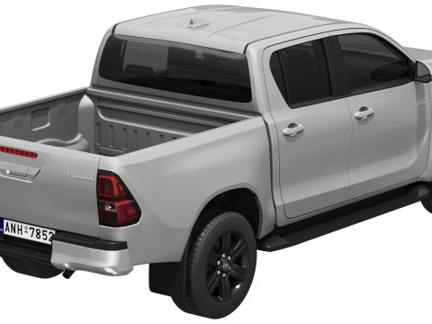 Toyota Hilux Hybrid 48V 2024 3D Model