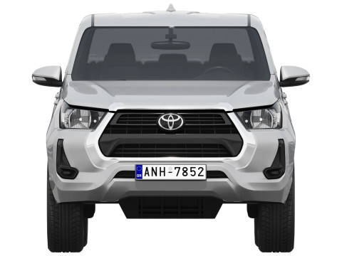 Toyota Hilux Hybrid 48V 2024 3D Model