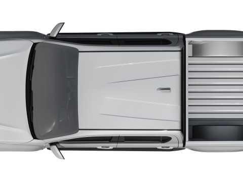 Toyota Hilux Hybrid 48V 2024 3D Model