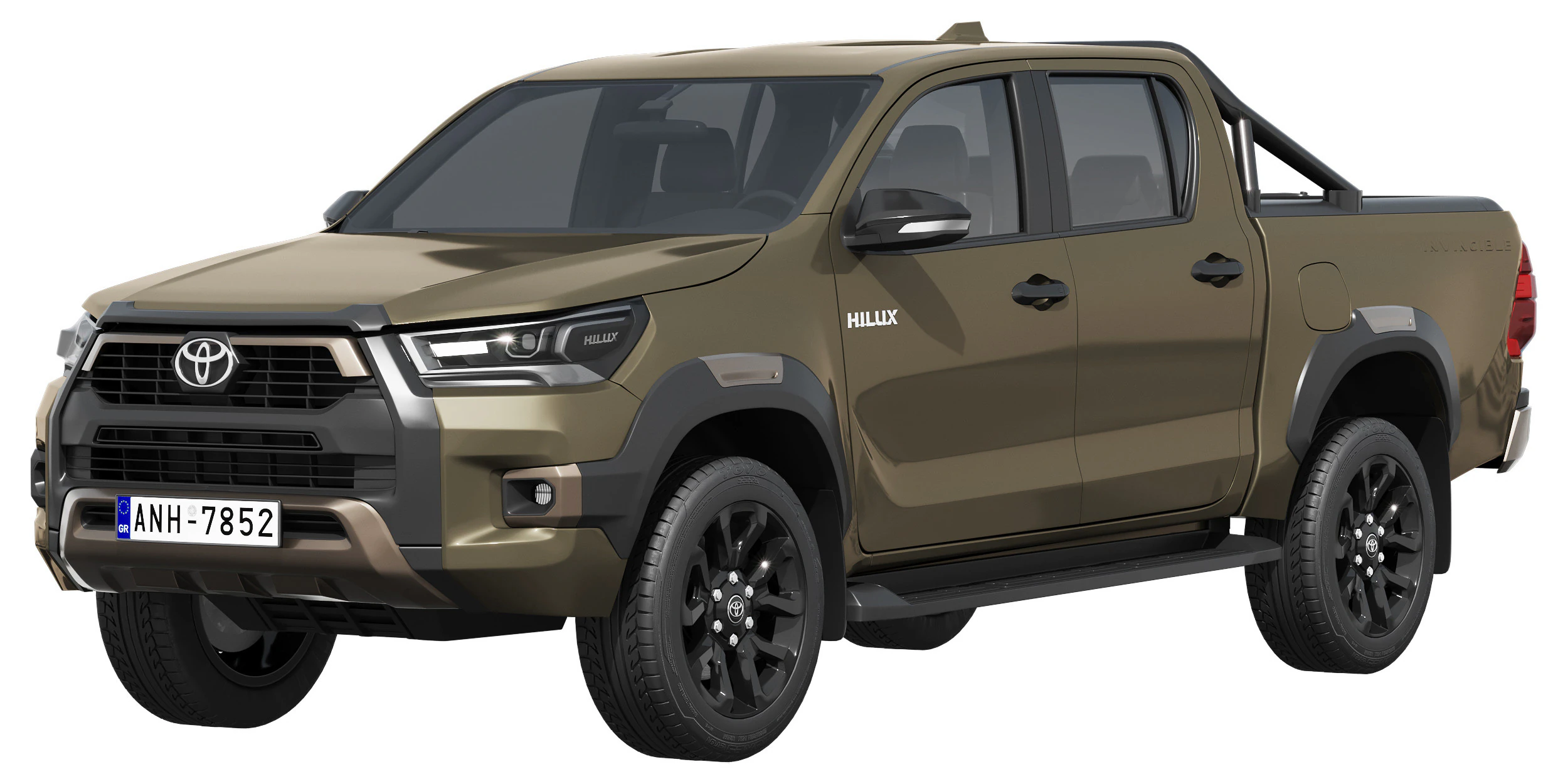 Toyota Hilux INVINCIBLE 2024 3D Model .c4d .max .obj .3ds .fbx .stl .blend 