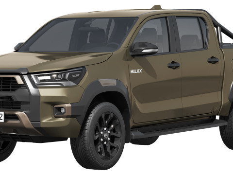 Toyota Hilux INVINCIBLE 2024 3D Model