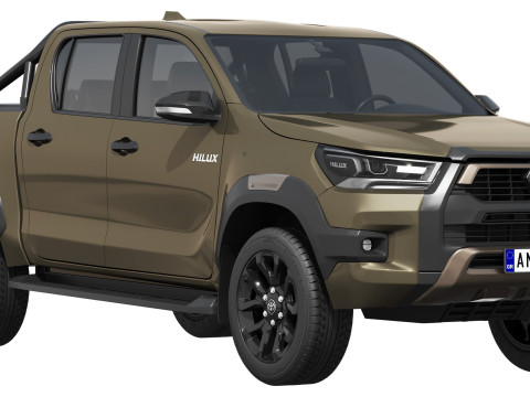Toyota Hilux INVINCIBLE 2024 3D Model