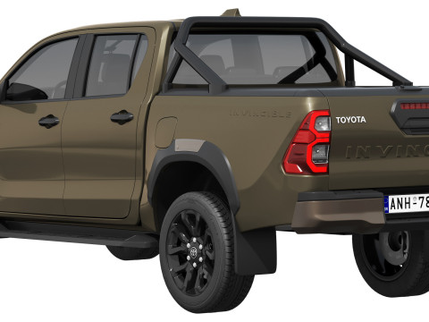 Toyota Hilux INVINCIBLE 2024 3D Model