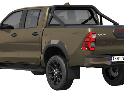 Toyota Hilux INVINCIBLE 2024 3D Model