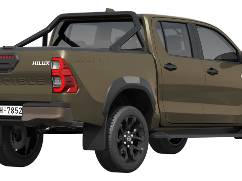 Toyota Hilux INVINCIBLE 2024 3D Model