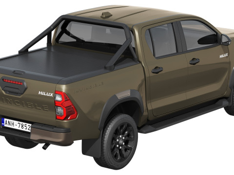 Toyota Hilux INVINCIBLE 2024 3D Model