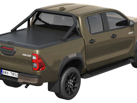 Toyota Hilux INVINCIBLE 2024 3D Model