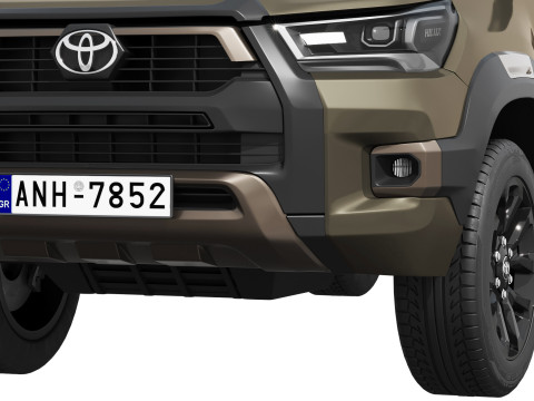 Toyota Hilux INVINCIBLE 2024 3D Model