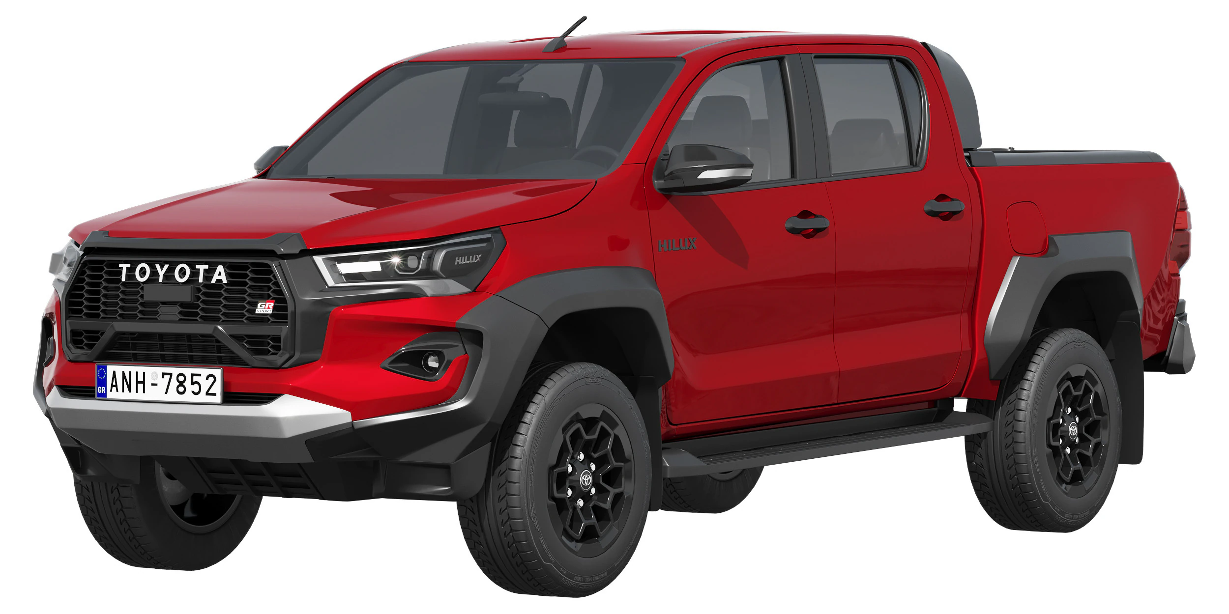 Toyota Hilux GR Sport 2 2024 3D Model .c4d .max .obj .3ds .fbx .stl .blend