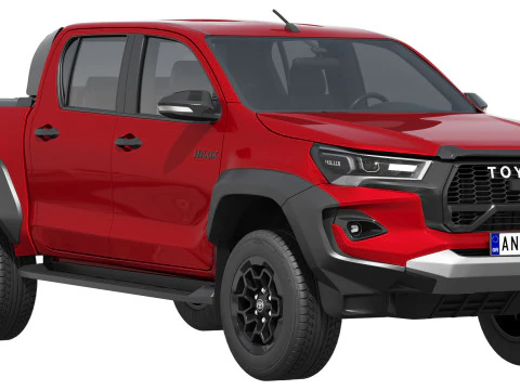 Toyota Hilux GR Sport 2 2024 3D Model
