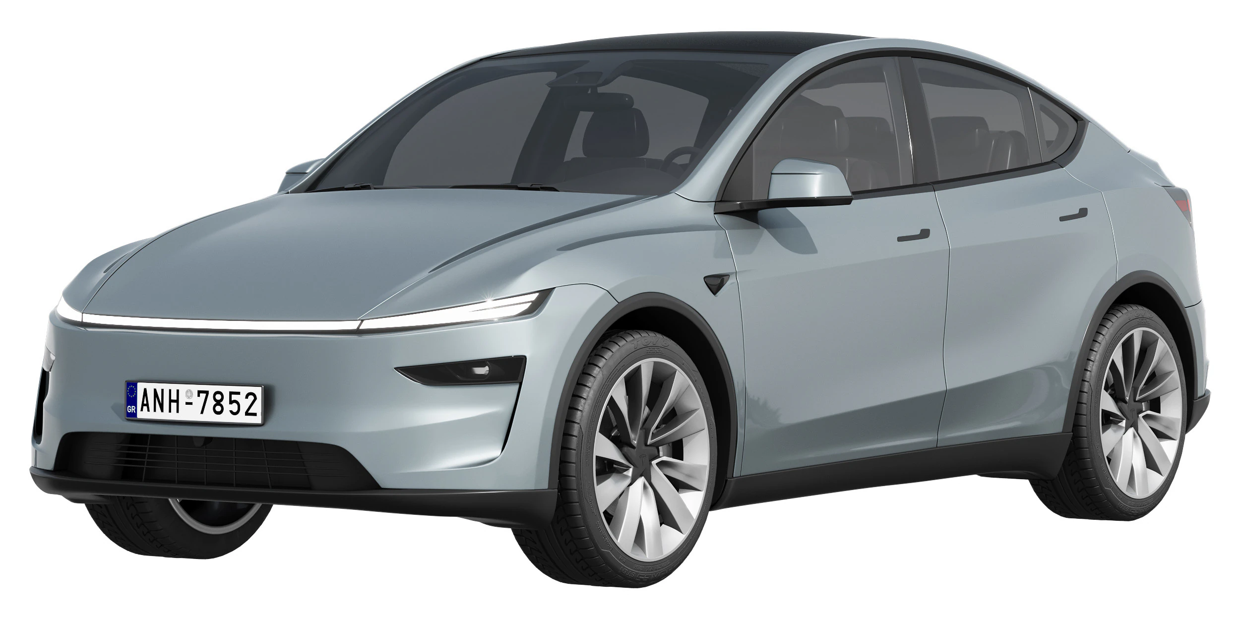 Tesla Model Y 2025 3D Model .c4d .max .obj .3ds .fbx .stl .blend 