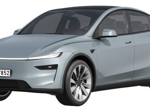 Tesla Model Y 2025 Model 3D