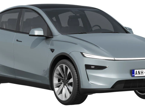 Tesla Model Y 2025 3D Model