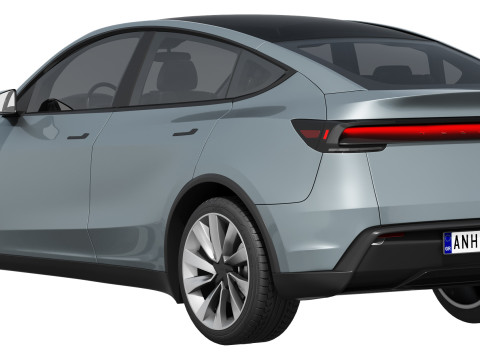 Tesla Model Y 2025 3D Модель