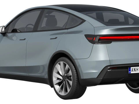 Tesla Model Y 2025 3D Model