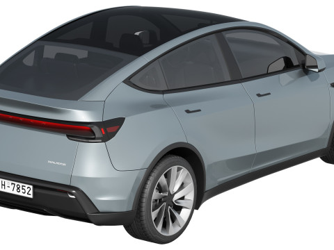 Tesla Model Y 2025 3D Модель