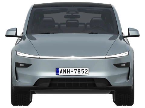 Tesla Model Y 2025 3D Model