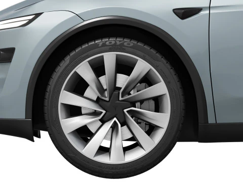 Tesla Model Y 2025 3D Model