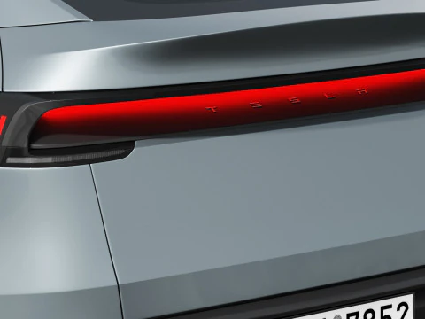 Tesla Model Y 2025 3D Model