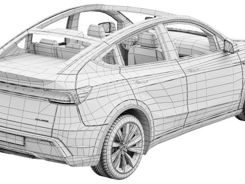 Tesla Model Y 2025 3D Модель