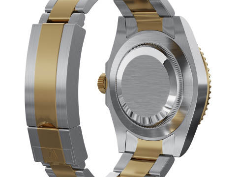 Rolex-Submariner Date 3D Model