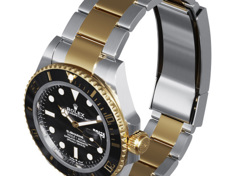Rolex-Submariner Date 3D Model