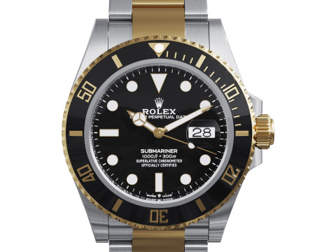 Rolex-Submariner Date 3D Model