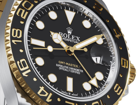 Rolex-GMT-Master II zombie 3D Model
