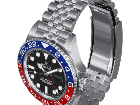 Rolex-GMT-Master II pepsi 3D Модель