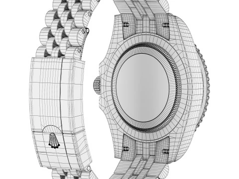 Rolex-GMT-Master II pepsi 3D Model