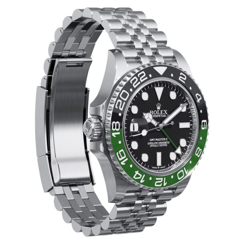 Rolex-GMT-Master II sprite Modelo 3D .c4d .max .obj .3ds .fbx .stl .blend