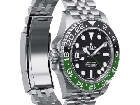 Rolex-GMT-Master II sprite 3D 模型