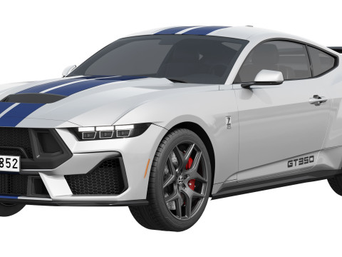 Shelby GT350 2025 Model 3D