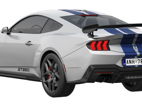 Shelby GT350 2025 3D Model