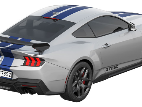 Shelby GT350 2025 3D Model
