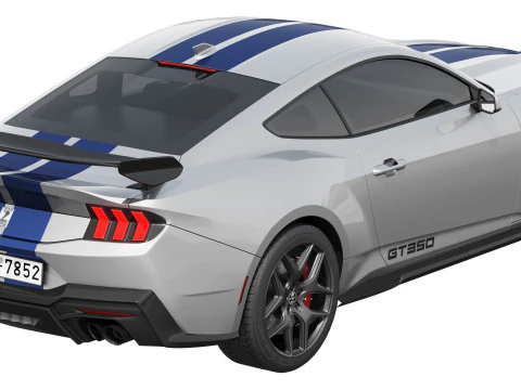 Shelby GT350 2025 3D Model