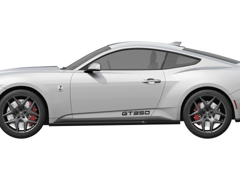 Shelby GT350 2025 3D Model
