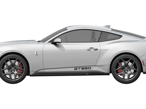 Shelby GT350 2025 3D Model