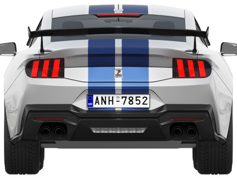 Shelby GT350 2025 3D Model