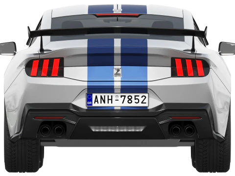 Shelby GT350 2025 3D Model