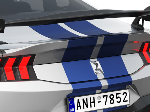 Shelby GT350 2025 3D Model