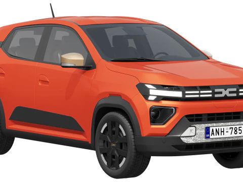 Dacia Spring 2025 3D Model