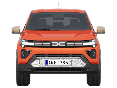 Dacia Spring 2025 3Dモデル