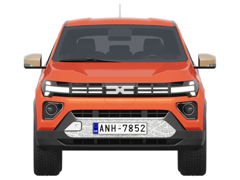 Dacia Spring 2025 3D Model