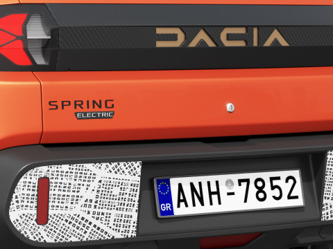 Dacia Spring 2025 3Dモデル