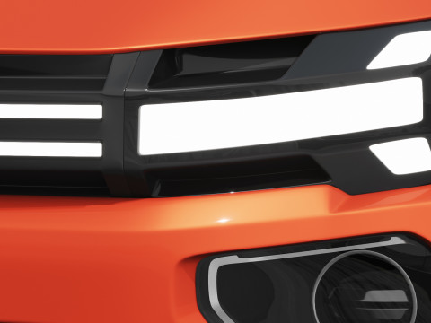 Dacia Spring 2025 3Dモデル
