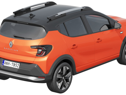 Renault Kardian 2024 Model 3D